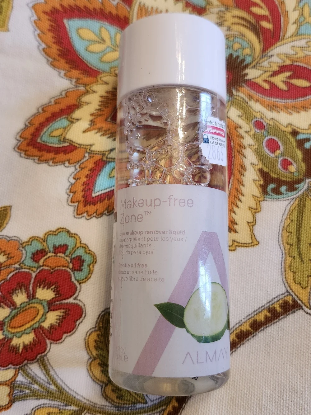 Almay Makeup-Free Zone Eye Makeup Remover Liquid